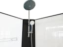 Sanotechnik Komplettdusche STIL Schwarz Sicherheitsglas Bild 4