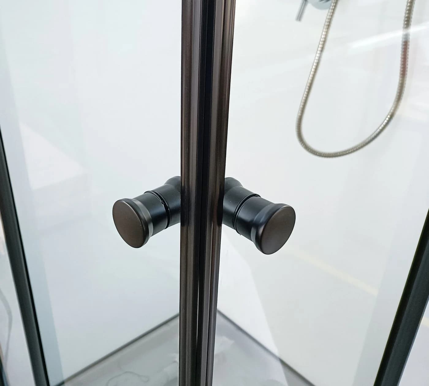 Sanotechnik Komplettdusche STIL Schwarz Sicherheitsglas - Bild 5