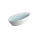 SANOTECHNIK Badewanne Manhatten Weiß Oval Acryl Freistehend Bild 1