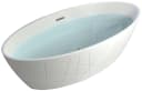SANOTECHNIK Badewanne Manhatten Weiß Oval Acryl Freistehend Bild 2