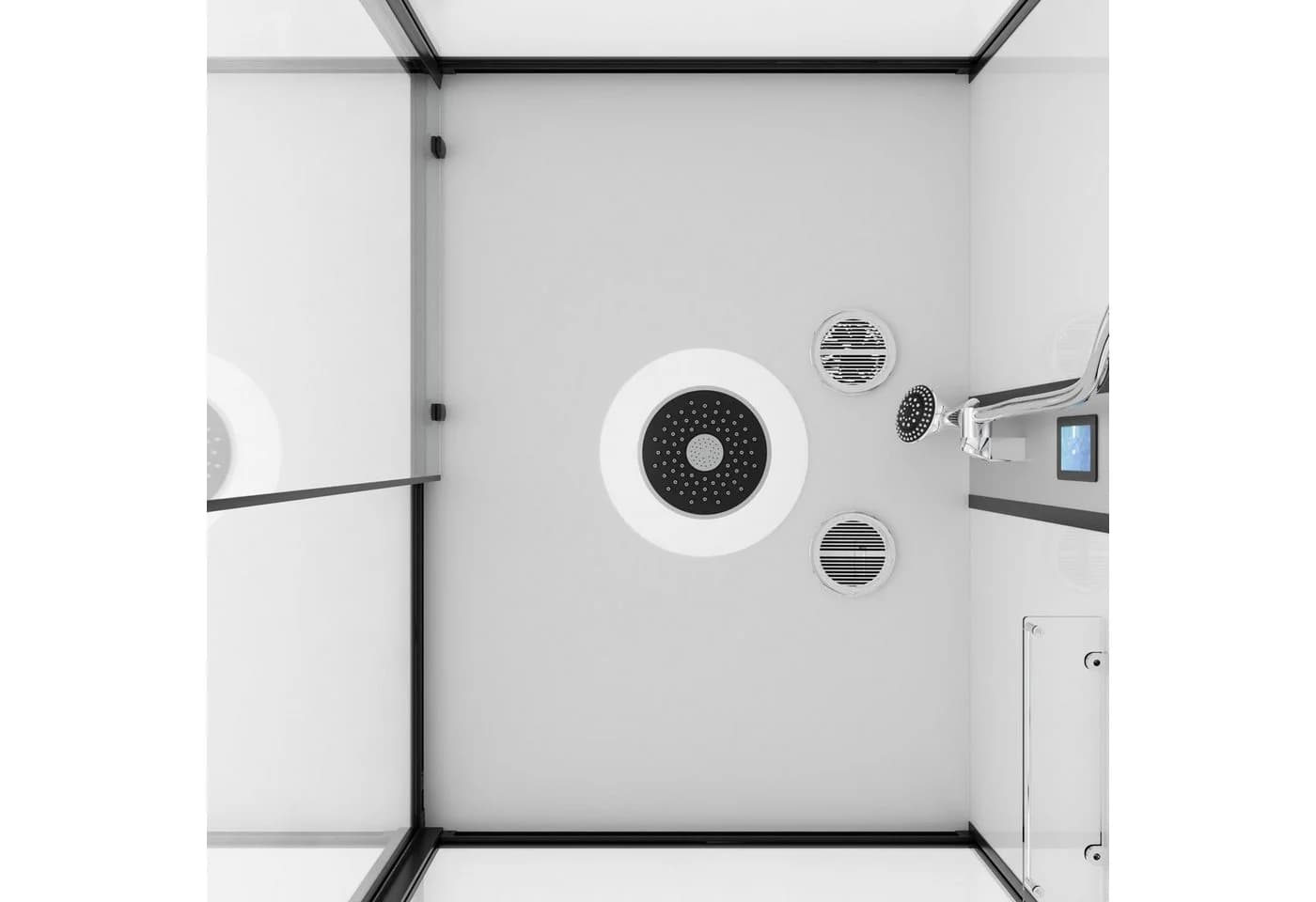 Sanotechnik Komplettdusche BOSTON mit Bluetooth, LED & Glas - Bild 4
