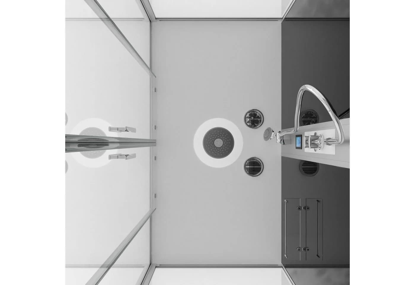 Sanotechnik Komplettdusche NEW YORK mit Bluetooth, Radio und LED-Beleuchtung - Bild 5