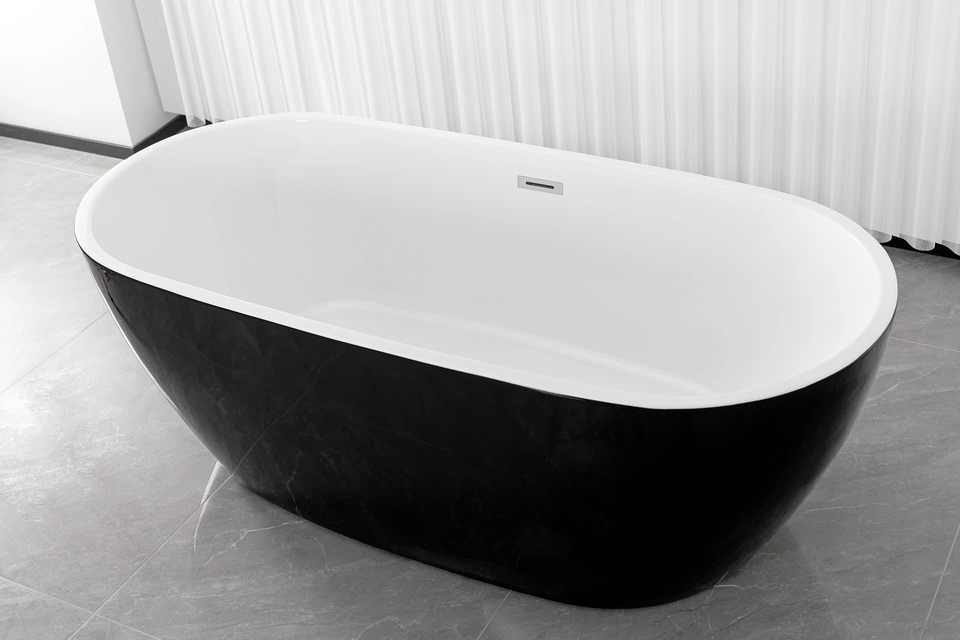 Sanotechnik Badewanne CUBA 175x80x61 cm Acryl - Bild 2