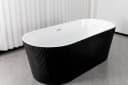 Badewanne SANOTECHNIK RENO Schwarz Acryl Bild 2