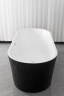 Badewanne SANOTECHNIK RENO Schwarz Acryl Bild 3