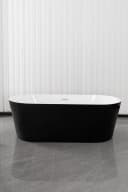 Badewanne SANOTECHNIK RENO Schwarz Acryl Bild 4