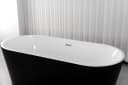 Badewanne SANOTECHNIK RENO Schwarz Acryl Bild 5