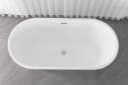 SANOTECHNIK Badewanne YORK Freistehend Oval Weiß Acryl Bild 4