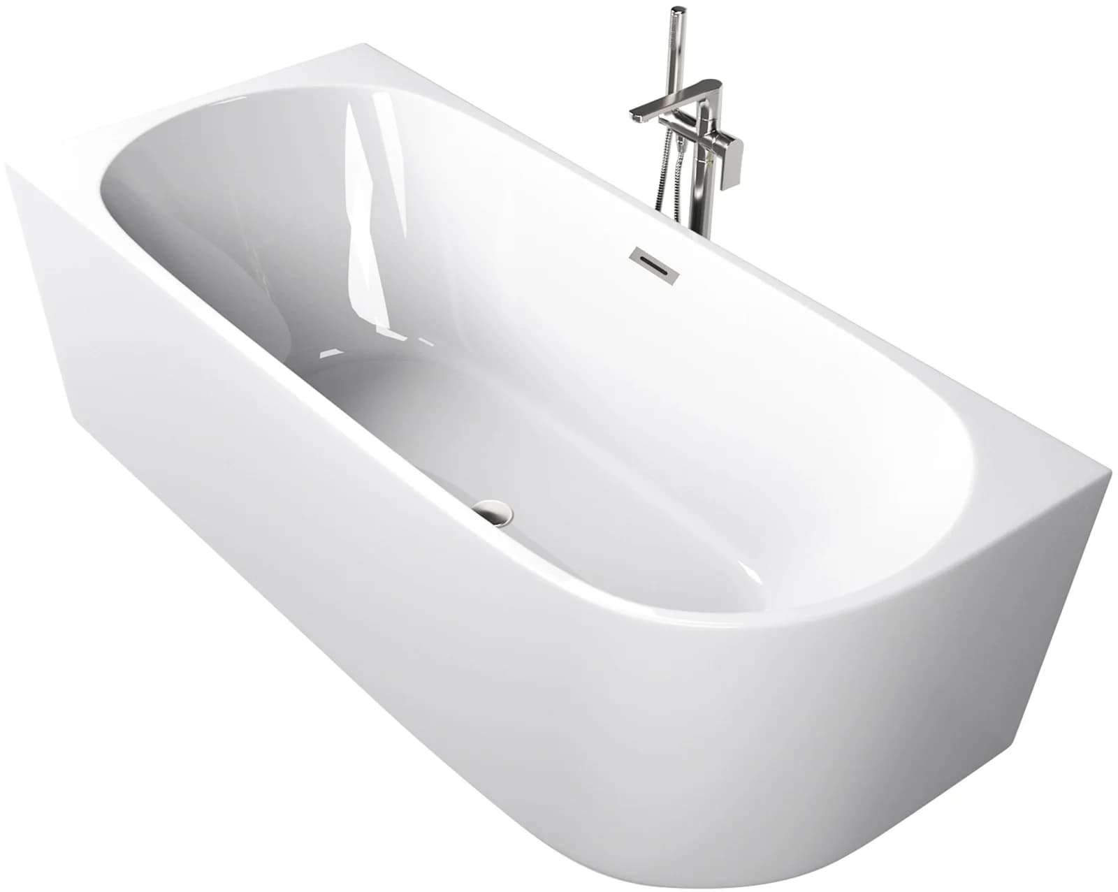 Badewanne SANOTECHNIK SOLVA Acryl 180x80 cm