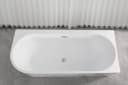 Badewanne SANOTECHNIK SOLVA Weiß Acryl Bild 3