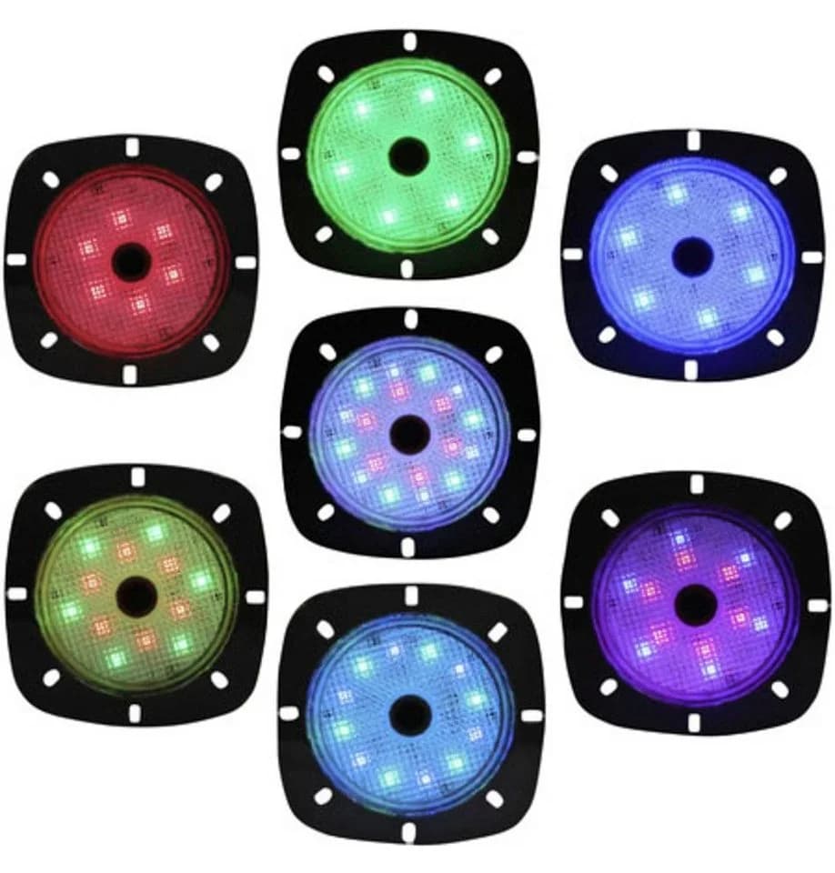 my POOL BWT Pool-Lampe LED Magnetscheinwerfer grau RGB Magnetisch