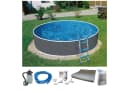Rundpool Konifera Vegas 1 grau 300cm Schwimmbecken Bild 2