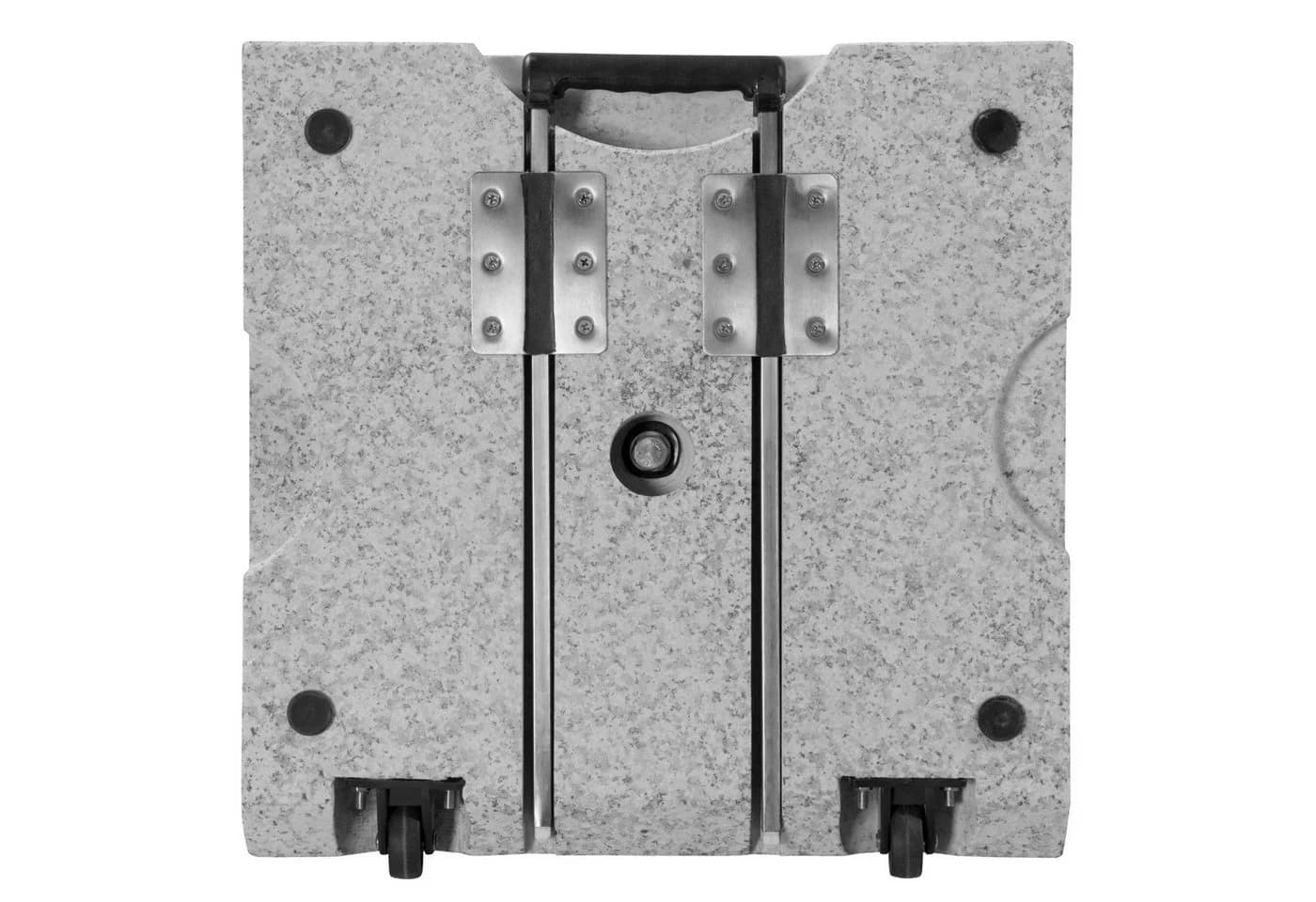 Doppler Schirmhalter Active Trolley Granitsockel 30kg Grau Edelstahl - Bild 5