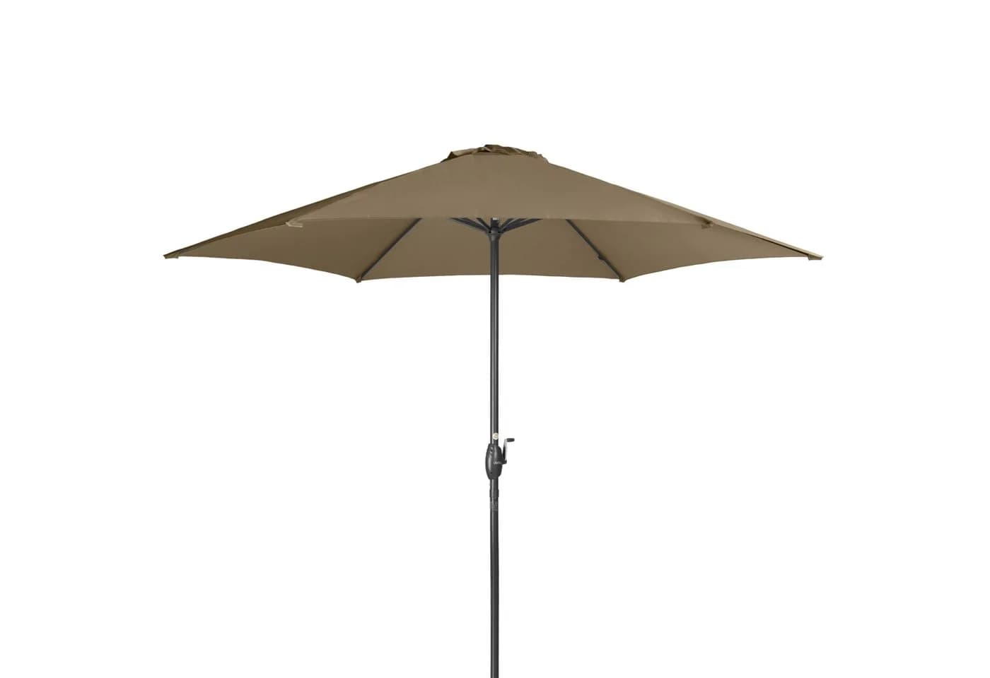 doppler® Sonnenschirm BASIC LIFT NEO Anthrazit/Greige Kurbel - Bild 2