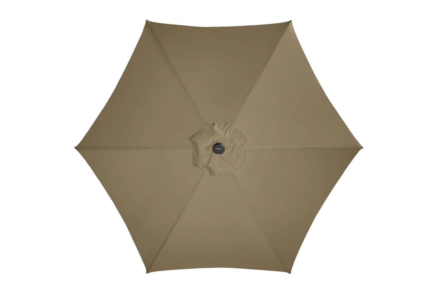 doppler® Sonnenschirm BASIC LIFT NEO Anthrazit/Greige Kurbel - Bild 4
