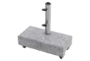 Doppler Schirmständer Granit 25 kg mit Rollen Grau Bild 2