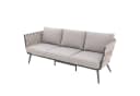 doppler® Gartenlounge-Set Expert Lounge "Riva" 5-tlg. Beige/Grau Aluminium Bild 5
