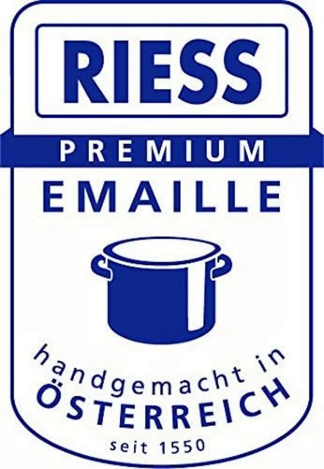 Riess Gourmet Bratpfanne 28 cm Schwarzemaille - Bild 3