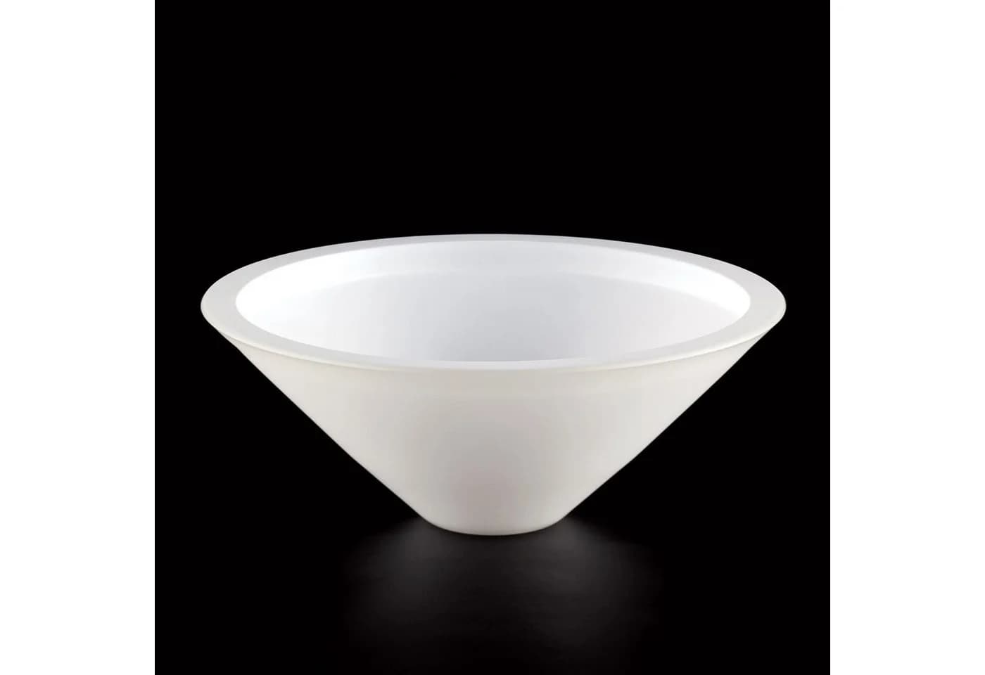 Orion Leuchten Lampenschirm E14 Glas weiß Kegelform