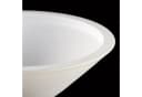 Orion Leuchten Lampenschirm E14 Glas weiß Kegelform Bild 5