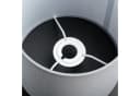Orion Leuchten Lampenschirm Grau Stoff E27/E14 Adapter Bild 1