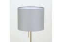 Orion Leuchten Lampenschirm Grau Stoff E27/E14 Adapter Bild 5