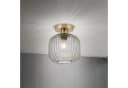 Orion Leuchten Lampenschirm Glas Rauch E27 Ø 200 mm Bild 5