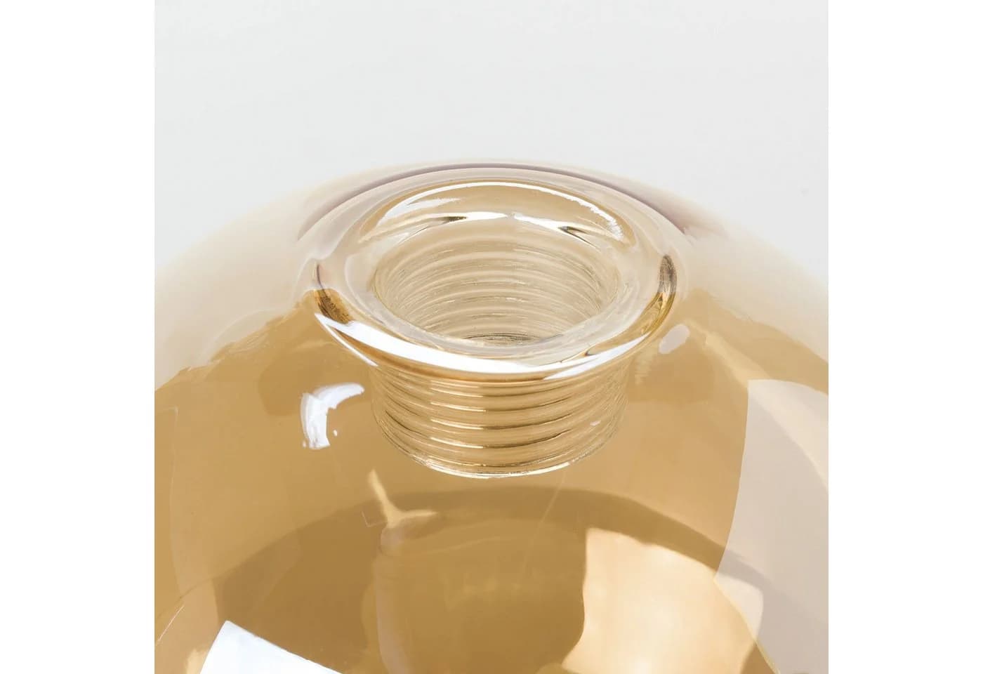 Orion Leuchten Lampenschirm G9 Ø 100 mm Amber Gold