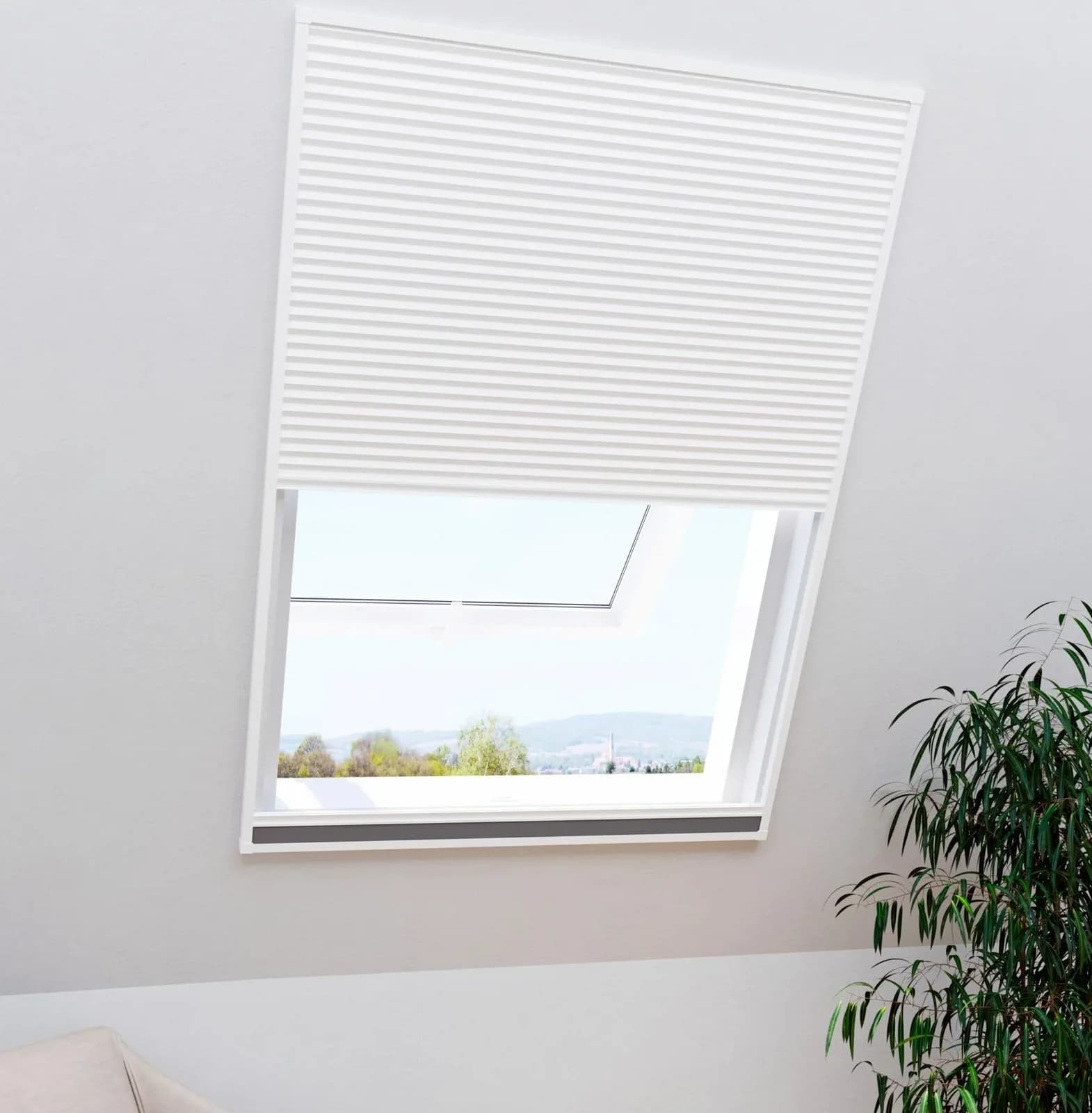 Windhager Insektenschutzrollo 2in1 EXPERT Anthrazit Fiberglas