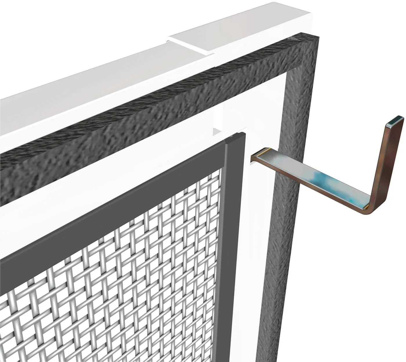 Insektenschutz-Fensterrahmen aus Aluminium und Fiberglas - Bild 5