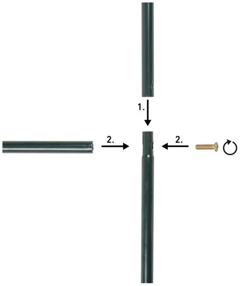 Windhager Rosenbogen Grün Metall - Bild 5