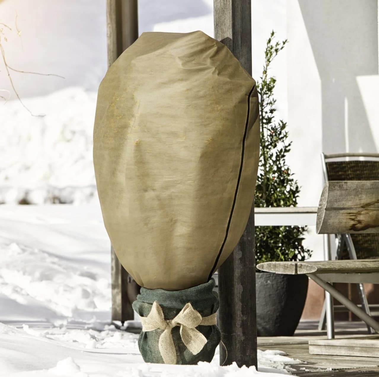 Windhager Vlieshaube Protect XXL 1,4 x 2 m Beige - Bild 2