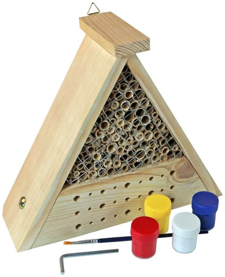Insektenhotel WINDHAGER Bausatz Bee Massivholz - Bild 2