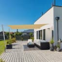 WINDHAGER Sonnensegel Elba Rechteck Beige Polyethylen Bild 1