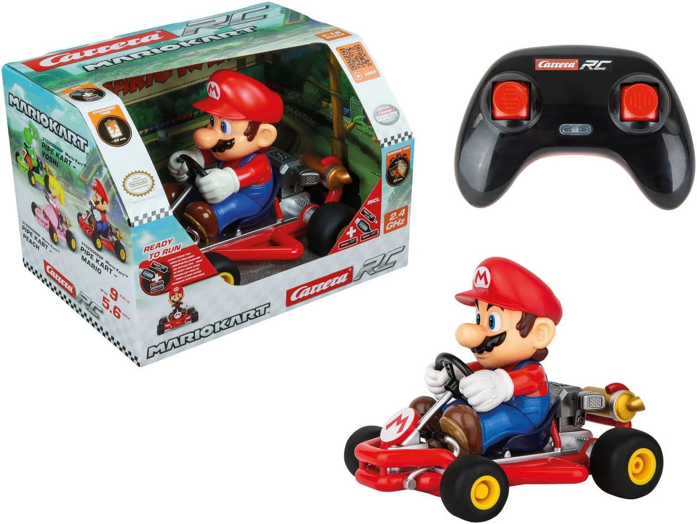 Carrera RC Mario Kart Pipe Kart Mario 2,4GHz Ferngesteuertes Auto - Bild 2