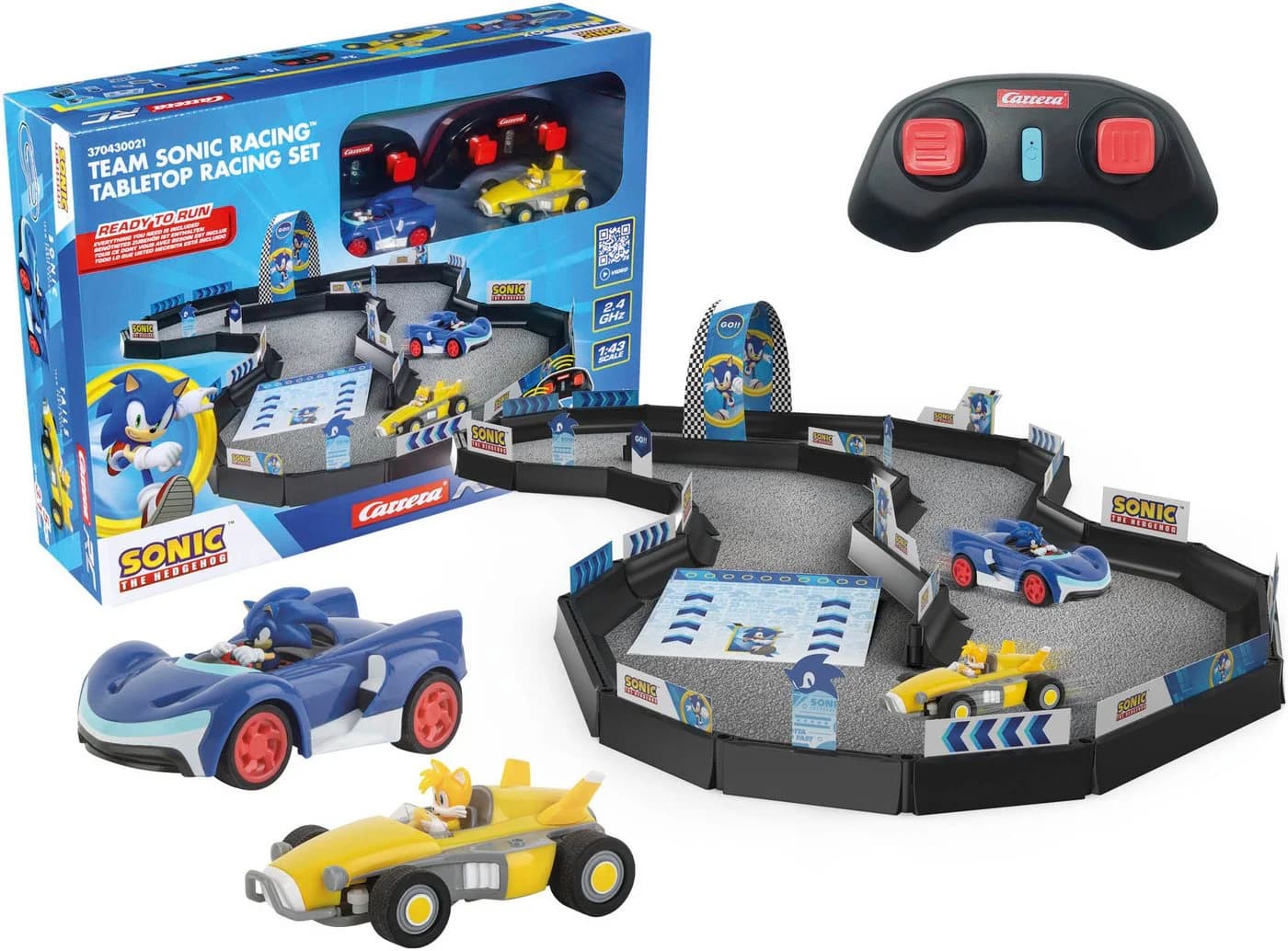 Carrera RC Team Sonic Racing Mini Race Track Set 1:43 Bunt - Bild 2