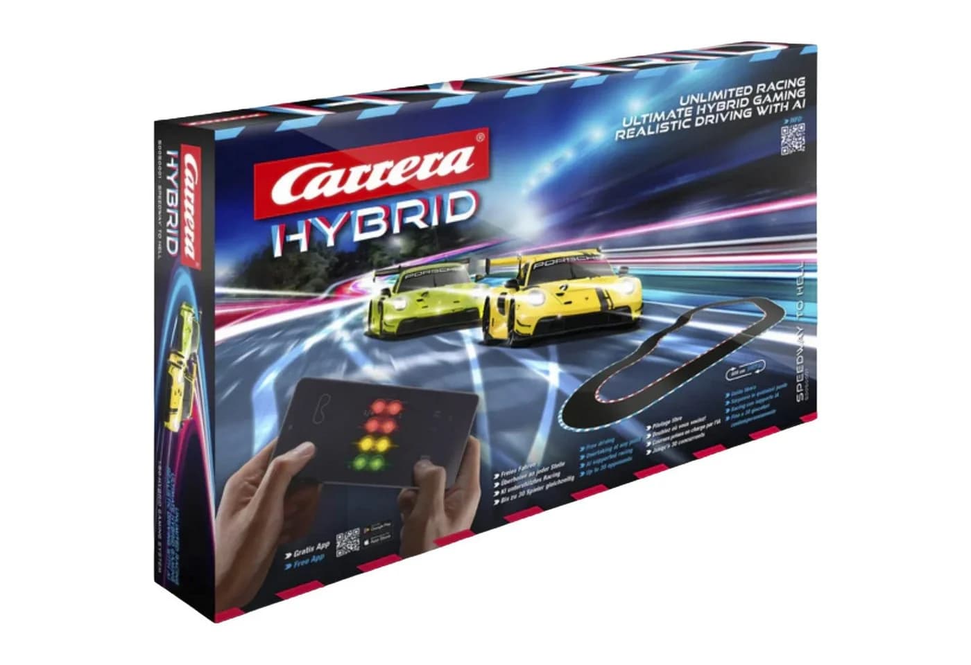 Carrera® Hybrid Speedway to Hell Rennbahn 6,09 m mit App Steuerung - Bild 2