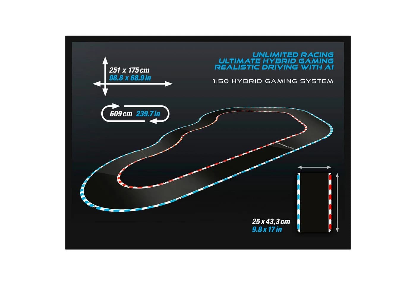 Carrera® Hybrid Speedway to Hell Rennbahn 6,09 m mit App Steuerung - Bild 4
