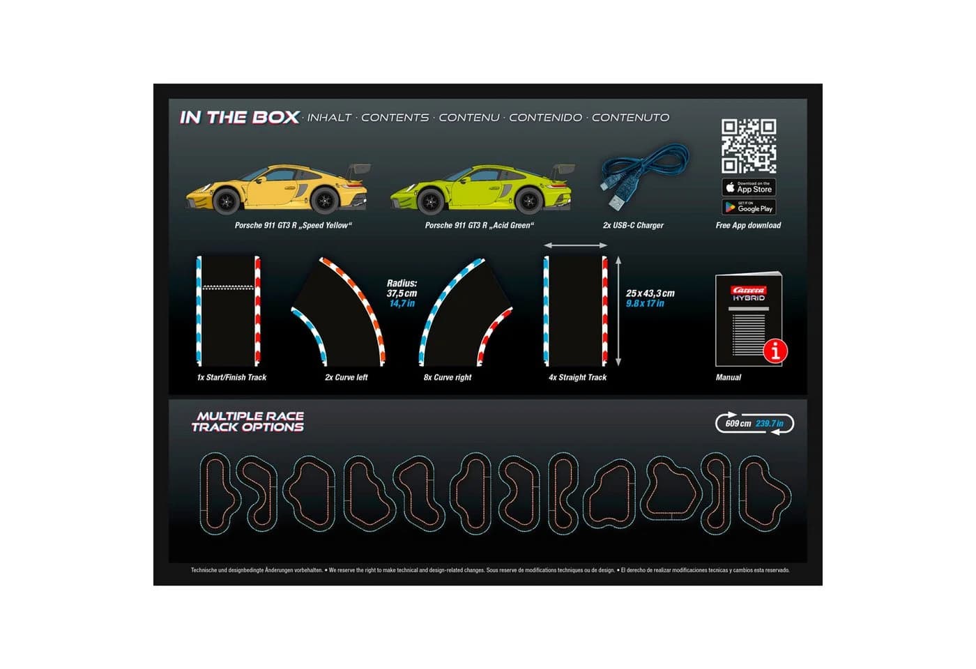 Carrera® Hybrid Speedway to Hell Rennbahn 6,09 m mit App Steuerung - Bild 5