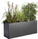 BioHort Hochbeet Belvedere Midi 1,5x0,5m Stahl Dunkelgrau Metallic Bild 1