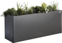 BioHort Hochbeet Belvedere Midi 1,5x0,5m Stahl Dunkelgrau Metallic Bild 3