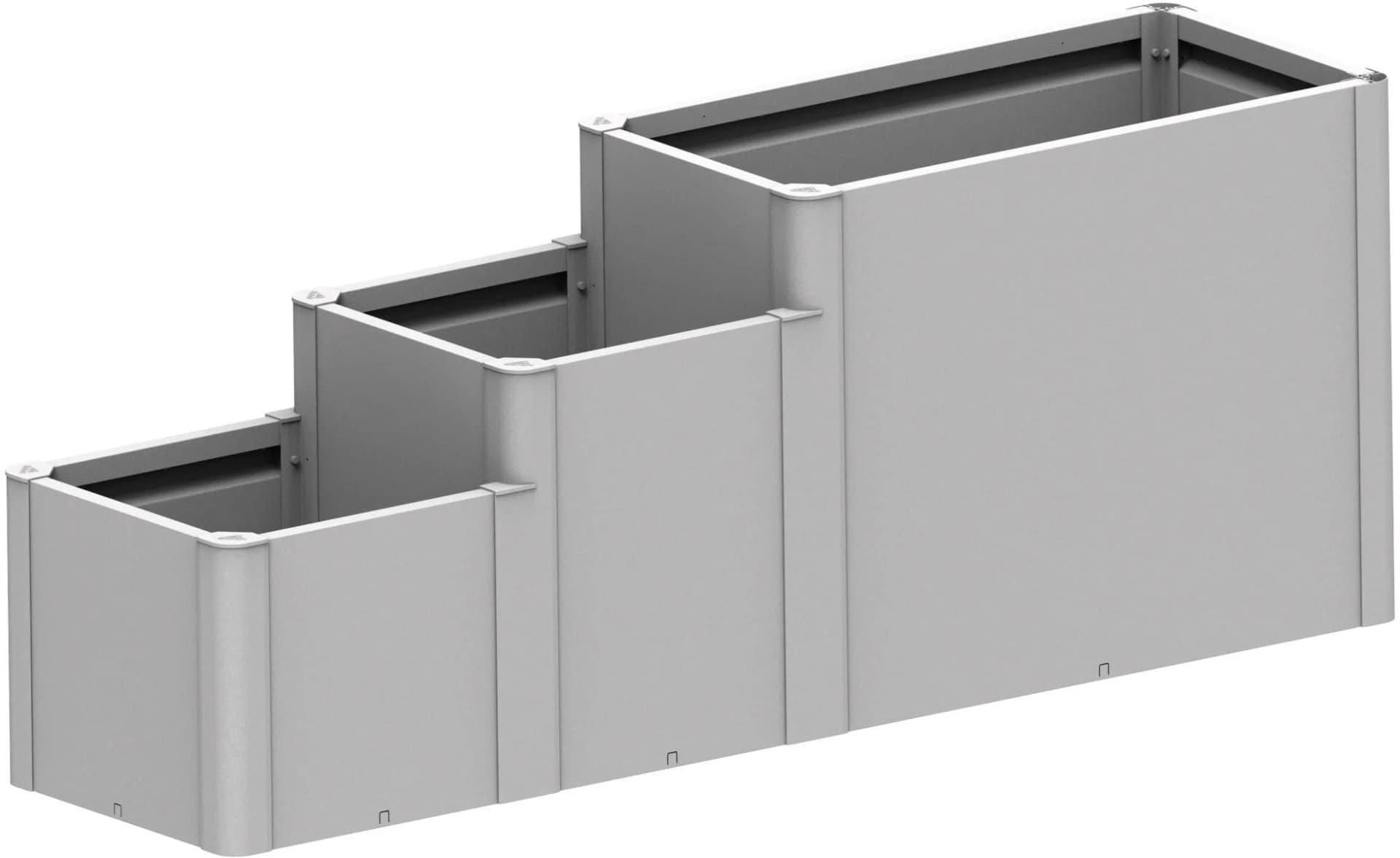 BioHort Hochbeet Da Vinci Version 3 Silber Metallic