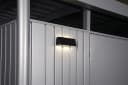 BioHort LED Solarleuchte für Gerätehaus und Geräteschrank Schwarz Bild 2