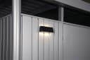 BioHort LED Solarleuchte für Gerätehaus und Geräteschrank Schwarz Bild 3