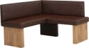 Eckbank Anna 2 Braun Holzwerkstoff Kunstleder Bild 3