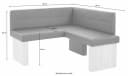 Eckbank Anna 2 Braun Holzwerkstoff Kunstleder Bild 4