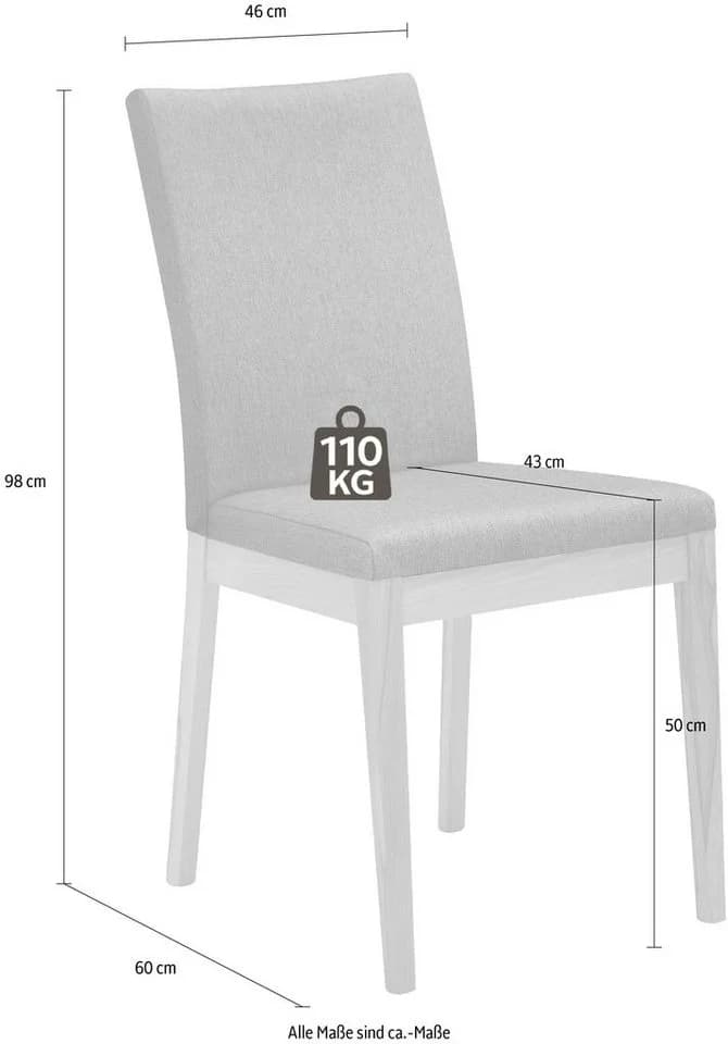 Stuhl MASSIVLINE & MORE Roberto Grau Kernbuche