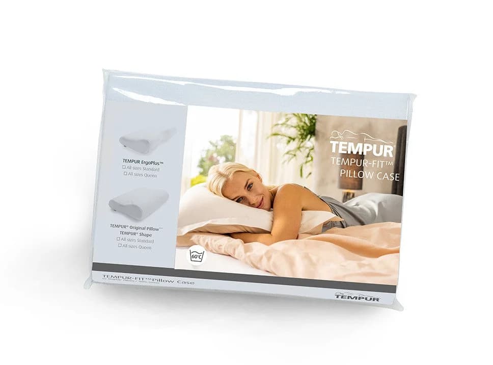 Tempur Kissenbezug Jersey Weiß 100% Baumwolle - Bild 3