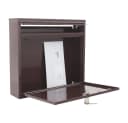 Profirst Mail PM 460 Briefkasten Duo Braun Stahl Bild 3