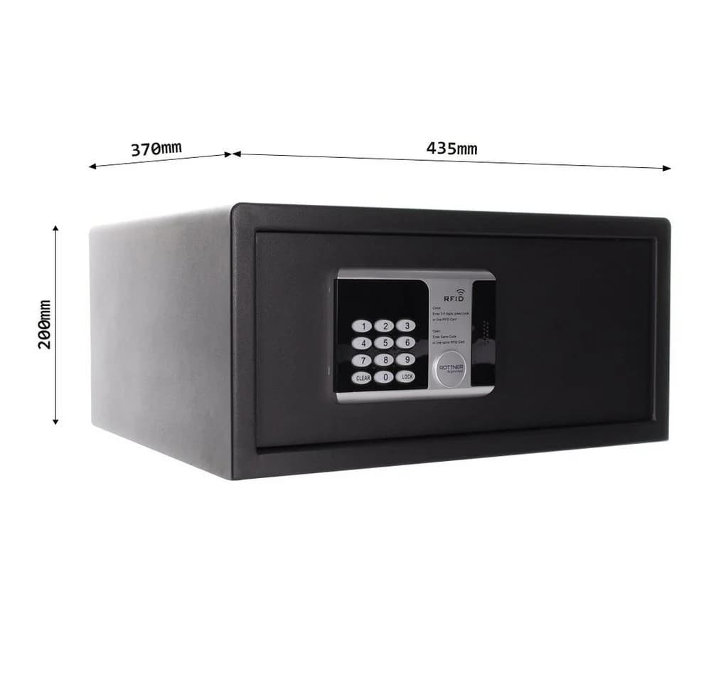 Profirst Möbeltresor Frequenz 2 mit RFID Schloss Anthrazit - Bild 5